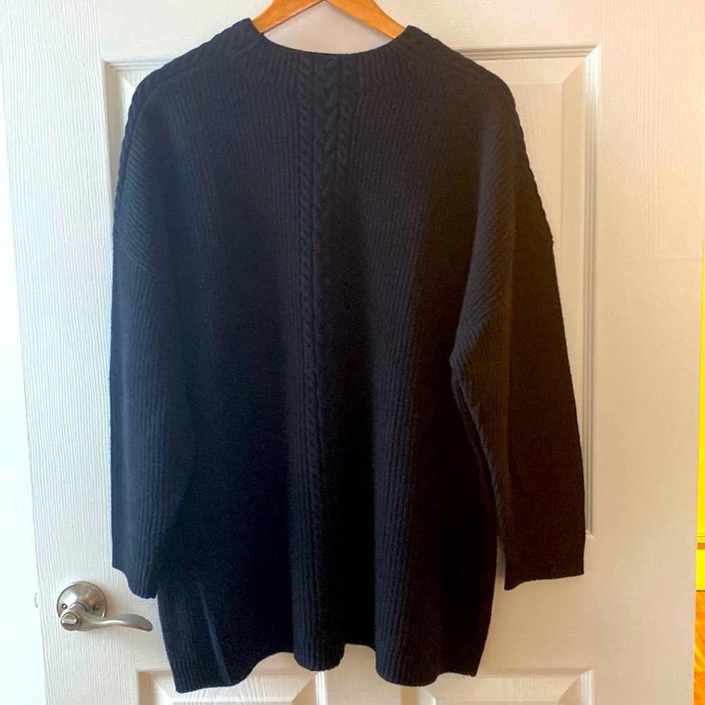 Talbots Women’s black sweater. Size 3X. Great condition
